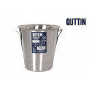 stainless steel ice bucket 22cm 5l quttin