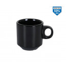  black iris coffee mug 5.5x5.5cm