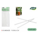 reusable plastic straws 30p.19.5/6 tran alg