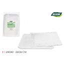 rectangular lace tray 26x36cm cotton