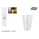 lot de 50 verres transparents 330ccm algon