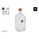 700ml bottle with cork stopper la mediterr