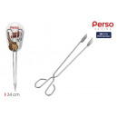 stainless steel kitchen tongs.34cm perso