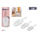 measuring spoons 3 pieces plastic quttin