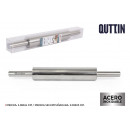stainless steel rolling pin 5.08x25cm quttin
