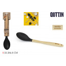 nylon spoon wooden handle quttin