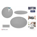 round silicone trivet 18cm quttin