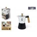 aluminum coffee maker 6 services induction quttin