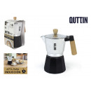 aluminum coffee maker 9 services induction quttin