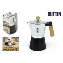 aluminum coffee maker 12 services induction quttin
