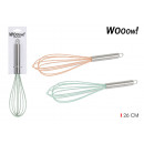 egg beater ss silver + silicone 26cm. wow