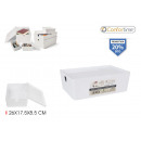 storage box.multiu.lid 26x17.5x8.5 confortim