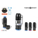 plastic thermos with cup 050l o/p/b thermosport