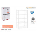 metal shelf 5 levels 52x34x110 confortim