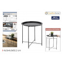 metal side table 46.8cm confortime