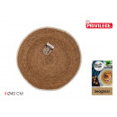 round seagrass trivet trim 40c privilege