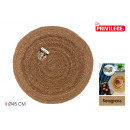 round seagrass trivet 45cm privilege