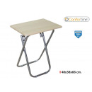folding wooden table 48x38x66cm confortime