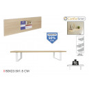 natural mdf shelf with support.80x23.5x1.5 comfort