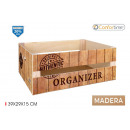 matte wood box 39x29x15 organizer comfortime