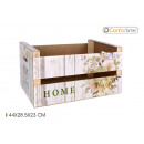 glossy wood box 44x24.5x23 s.home confortime