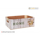 wholesale Decoration: glossy wood box 29.5x19.5x10.4 sweet h. comfort