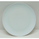 plate plain matte melamine white 25.5cm la mediter