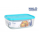 19cm rectangular lunch box with frige lid