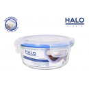 round lunch box with airtight lid 15cm halo