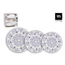 table service 12 pieces blur monaco glossy ivory