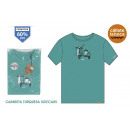 turquoise clb t/m sidecar t-shirt