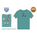 turquoise clb t/l sidecar t-shirt