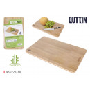 wooden cutting board 45x27cm bamboo qut