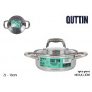 induction steel saucepan 18cm /2l/0.8mm + with t