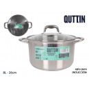 26cm /8l/0.8mm + induction steel pot with t new