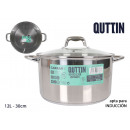 induction steel pot 30cm /12l/0.8mm + with t new