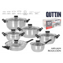 Genova induction steel 12pc kitchen set