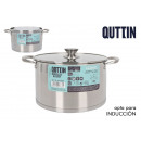 saucepan 26cm 8l induction steel with lid hermes q