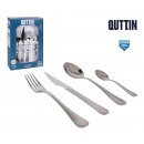 16 pieces quttin hammered cutlery set