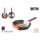 22cm wrought aluminum frying pan. full doha quttin