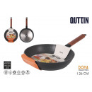 26cm wrought aluminum frying pan. full doha quttin