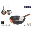 wok 24cm forged aluminum. full doha quttin