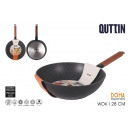 wok 28cm forged aluminum. full doha quttin