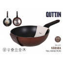 wok 24cm forged aluminum. m/soft full sahara qutti