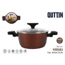 20cm full induction saucepan with lid sahara qutti