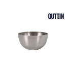 matt steel aperitif bowl 9cm quttin