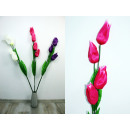 Művirág 4 tulipánfej - giga mix szín 1