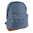 mayorista Maletas y articulos de viaje: mochila casual denim, azul