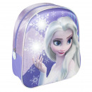 mayorista Artículos con licencia: frozen II - mochila para niños 3d luces, violeta