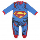  SUPERMAN - babygrow single jersey, blue